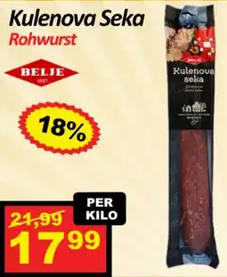 Wurstico Kulenova Seka Rohwurst Angebot