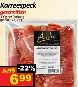 Wurstico Karreespeck geschnitten Angebot