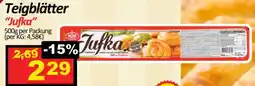 Wurstico Teigblätter Jufka Angebot
