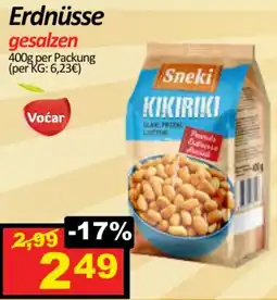 Wurstico Erdnüsse gesalzen Angebot