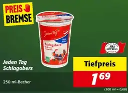Nah&Frisch Jeden Tag Schlagobers Angebot