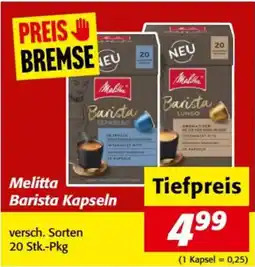 Nah&Frisch Melitta Barista Kapseln Angebot