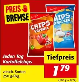 Nah&Frisch Jeden Tag Kartoffelchips Angebot