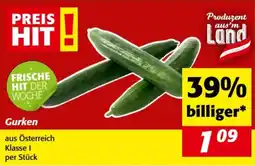 Nah&Frisch Gurken Angebot