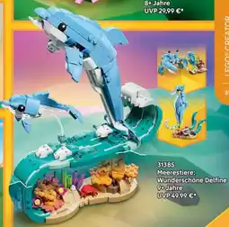 Lego 31385 Meerestiere: Wunderschöne Delfine 9+Jahre Angebot