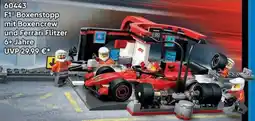 Lego 60443 F1 Boxenstopp mit Boxencrew und Ferrari Flitzer 6+ Jahre Angebot