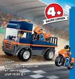 Lego 60491 Motorradtransporter 4+ Jahre Angebot