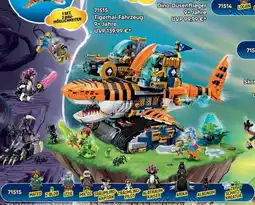 Lego 71515 Tigerhai-Fahrzeug 9+ Jahre Angebot