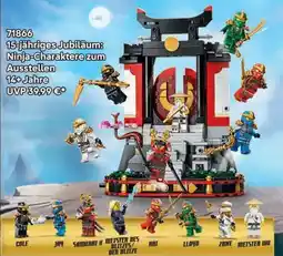 Lego 71866 15-jähriges Jubiläum: Ninja-Charaktere zum Ausstellen 14+ Jahre Angebot
