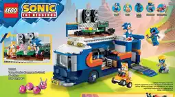 Lego 77006 Team Sonics Kommando-Truck 8+ Jahre Angebot