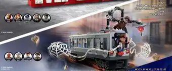 76321 Spider-Man vs. Doc Ock: Showdown in der U-Bahn 9+ Jahre