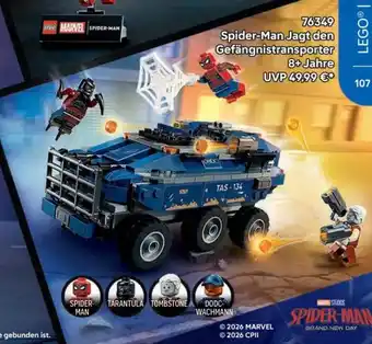 76349 Spider-Man Jagt den Gefängnistransporter 8+ Jahre
