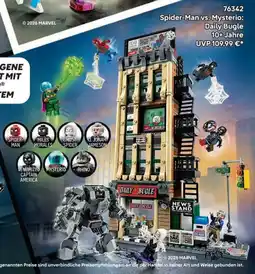 Lego 76342 Spider-Man vs. Mysterio: Daily Bugle 10+ Jahre Angebot