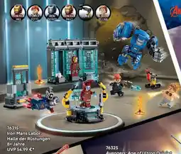 Lego 76315 Iron Mans Labor: Halle der Rüstungen 8+ Jahre Angebot