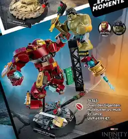 Lego 76343 Duell der Giganten: Hulkbuster vs. Hulk 9+ Jahre Angebot