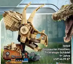 Lego 76969 Dinosaurier-Fossilien: Triceratops-Schädel 9+ Jahre Angebot