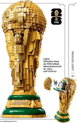 Lego 43020 Offizieller Pokal der FIFA Fußball- Weltmeisterschaft 12+ Jahre Angebot