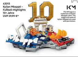 Lego 43013 Kylian Mbappé - Fußball-Highlights 10+ Jahre Angebot