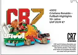 Lego 43012 Cristiano Ronaldo - Fußball-Highlights 10+ Jahre Angebot