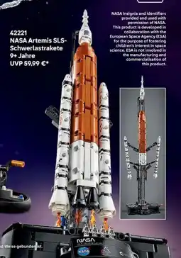 Lego 42221 NASA Artemis SLS- Schwerlastrakete 9+ Jahre Angebot
