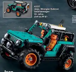 Lego 42227 Jeep Wrangler Rubicon Geländewagen 10+ Jahre Angebot