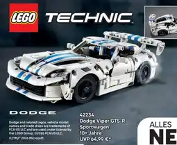 Lego 42234 Dodge Viper GTS-R Sportwagen 10+ Jahre Angebot