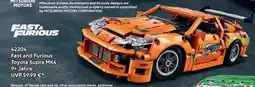 Lego 42204 Fast and Furious Toyota Supra MK4 9+ Jahre Angebot