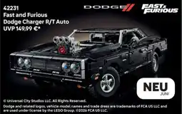 Lego 42231 Fast and Furious Dodge Charger R/T Auto Angebot