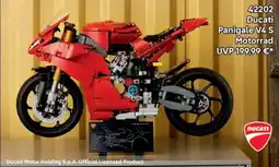 Lego 42202 Ducati Panigale V4 S Motorrad Angebot