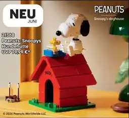 Lego 21368 Peanuts: Snoopys Hundehütte Angebot