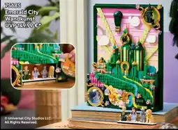 Lego 75685 Emerald City Wandkunst Angebot