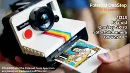 Lego 21345 Polaroid OneStep SX-70 Sofortbildkamera Angebot