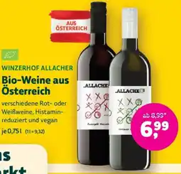 Denn's Biomarkt Bio-Weine aus Österreich Angebot