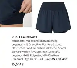 Tchibo Eduscho 2-in-1-laufshorts Angebot
