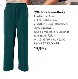 Tchibo Eduscho 7/8-Sportsweathose Angebot