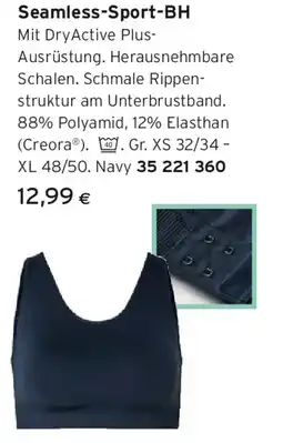 Tchibo Eduscho Seamless-Sport-BH Angebot