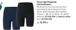 Tchibo Eduscho Kurze sportleggings active power Angebot