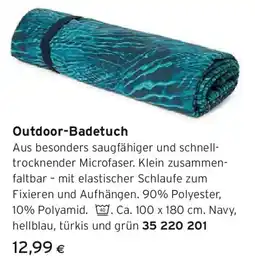 Tchibo Eduscho Outdoor-Badetuch Angebot