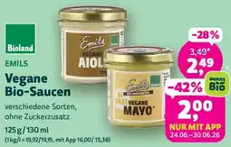Denn's Biomarkt Vegane Bio-Saucen Angebot