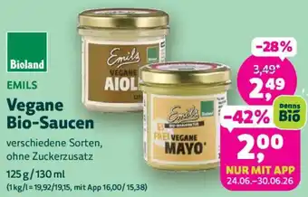 Vegane Bio-Saucen