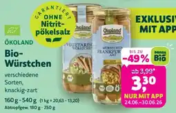 Denn's Biomarkt Bio- Würstchen Angebot