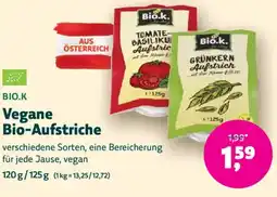 Denn's Biomarkt Vegane Bio-Aufstriche Angebot