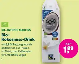 Denn's Biomarkt Bio- Kokosnuss-Drink Angebot