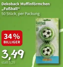 Eurogast Grissemann Dekoback Muffinförmchen Fußball Angebot