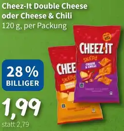 Eurogast Grissemann Cheez-It Double Cheese oder Cheese & Chili Angebot