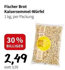 Eurogast Grissemann Fischer Brot Kaisersemmel-Würfel Angebot