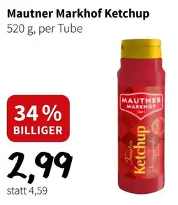 Eurogast Grissemann Mautner Markhof Ketchup Angebot