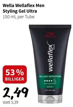 Eurogast Grissemann Wella Wellaflex Men Styling Gel Ultra Angebot