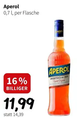 Eurogast Grissemann Aperol Angebot
