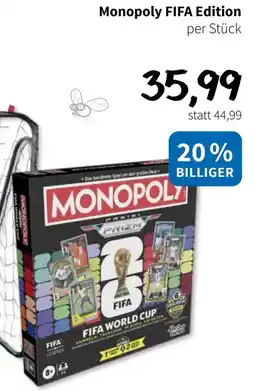 Eurogast Grissemann Monopoly FIFA Edition Angebot